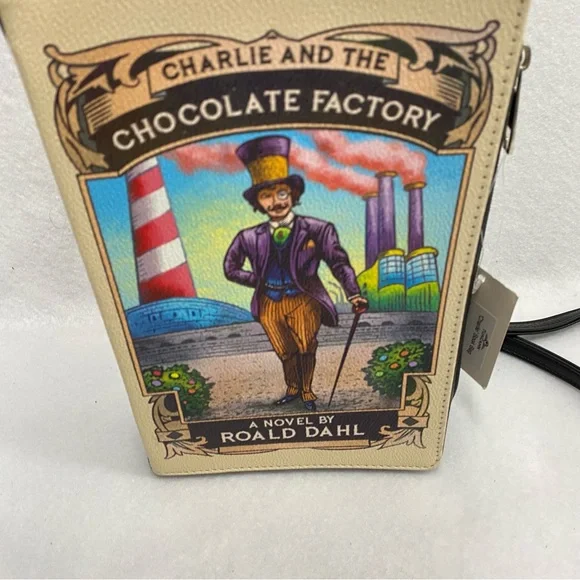 Charlie and The Chocolate Factory Novelty Purse Book Style - Picture 2 of 8